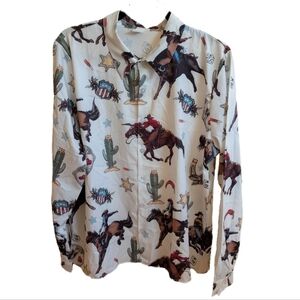 Western Cowboy / Cowgirl Print Shirt